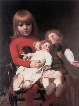 讓 萊昂 傑羅姆 Madeleine Juliette Gerome and Her Dolls